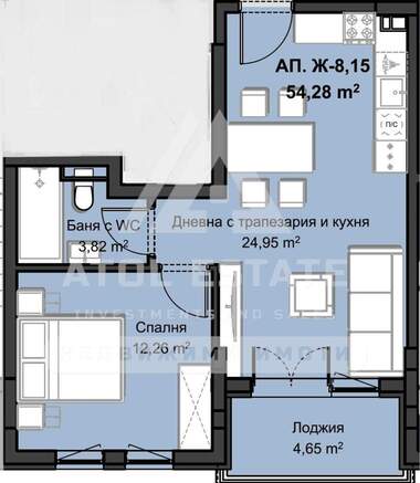 Vânzare - Apartament în Hristo Smirnenski,  Plovdiv