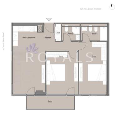 For sale - Apartment in Center,  Sofia