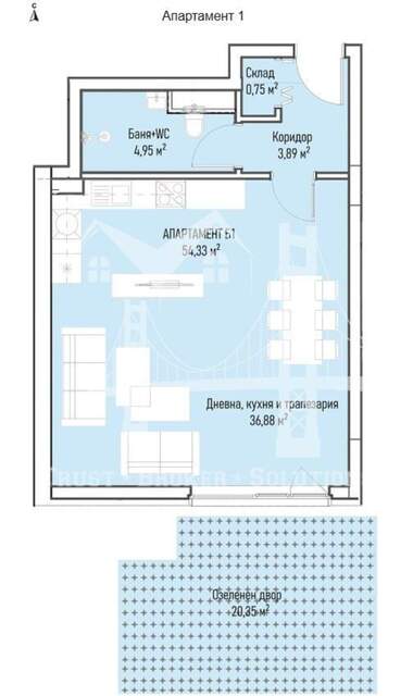Verkauf - Wohnung in Mladost-4,  Sovia