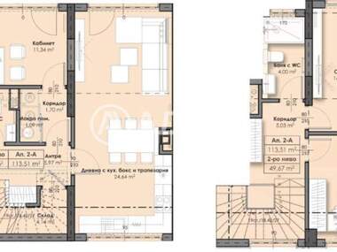 For sale - Apartment in Vrabnica-2,  Sofia