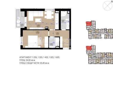 For sale - Apartment in Poligona,  Sofia