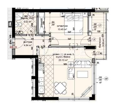 Verkauf - Wohnung in Mladost 1,  Warna