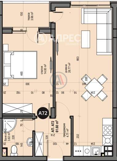Vânzare - Apartament în Liulin-5,  Sofia