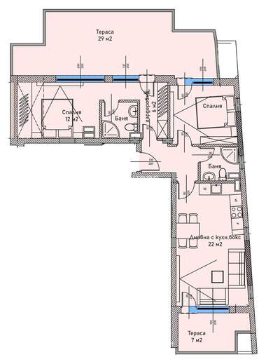 Vânzare - Apartament în Center,  Plovdiv