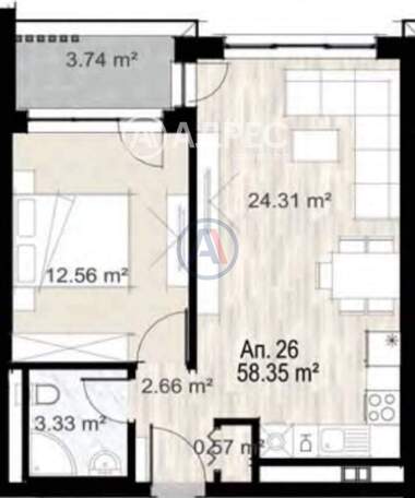 Verkauf - Wohnung in Zona B-5,  Sovia