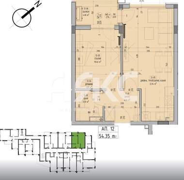 Satış - Apartman olarak Malinova Dolina,  Sofia