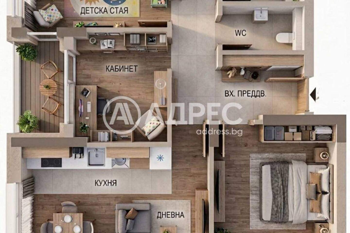 Τετράδωμο Διαμέρισμα σε Βλαδισλαβοβο, Βαρνα – φωτογραφία 10