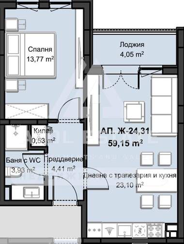 Vânzare - Apartament în Hristo Smirnenski,  Plovdiv