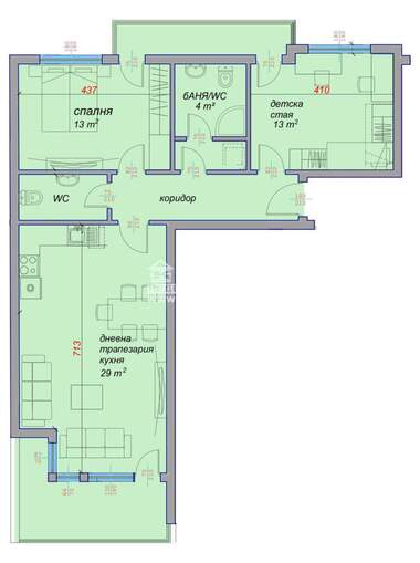 Vânzare - Apartament în Kiuceuk Parij,  Plovdiv