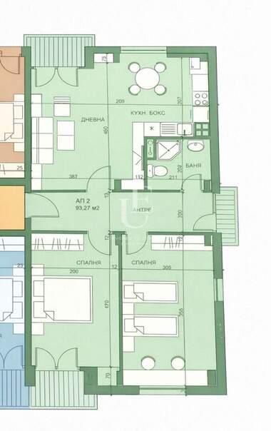 Satış - Apartman olarak Ovça Kupel,  Sofia