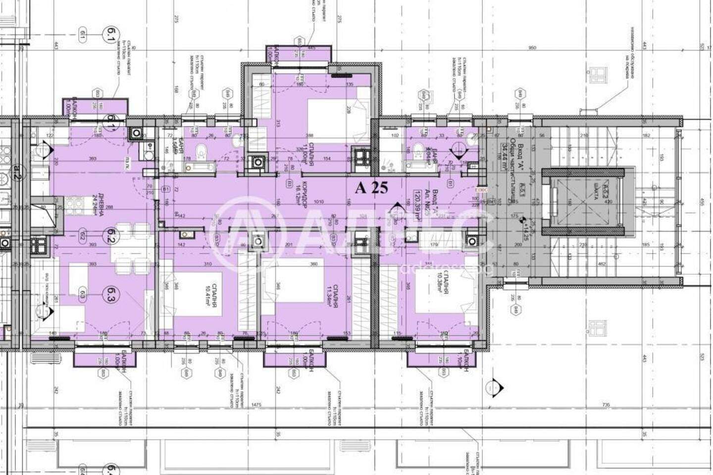 Dört odalı Apartman olarak Manastirski livadi-Iztok, Sofia – fotoğraf 2