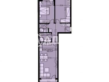 Satış - Apartman olarak Manastirski livadi-Iztok,  Sofia