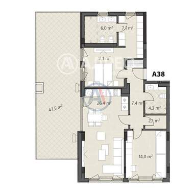 Продажа - Квартира в Овча Купел 2,  София