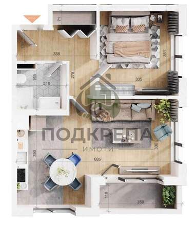 Verkauf - Wohnung in Trakia,  Plowdiw