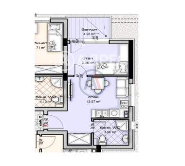 For sale - Apartment in Kaysieva gradina,  Varna