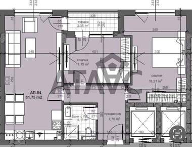 Satış - Apartman olarak Trakia,  Plovdiv