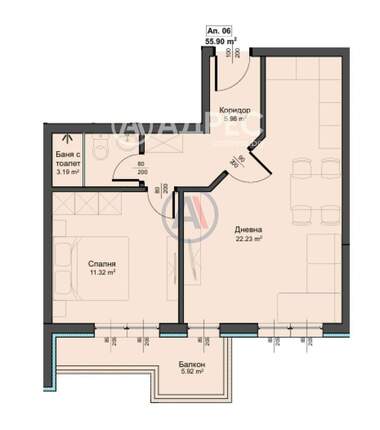 Vânzare - Apartament în Asparuhovo,  Varna