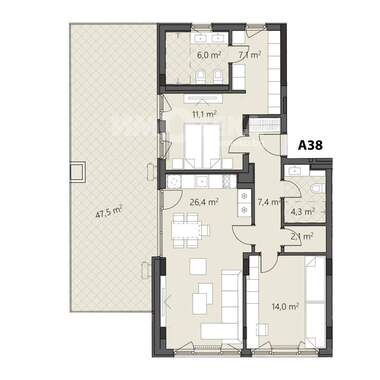 Vânzare - Apartament în Ovcea Kupel 2,  Sofia