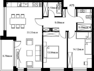Verkauf - Wohnung in Izgrew,  Warna