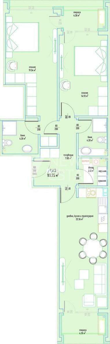 For sale - Apartment in Malinova Dolina,  Sofia