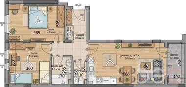 Verkauf - Wohnung in Kaysiewa gradina,  Warna