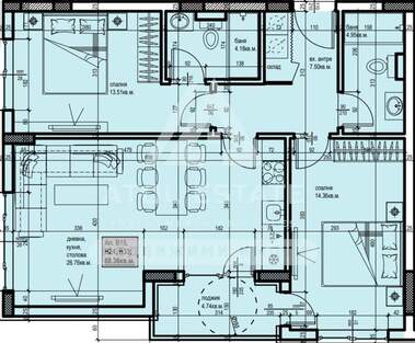 Vânzare - Apartament în Hristo Smirnenski,  Plovdiv