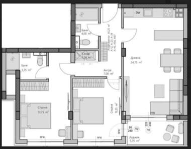 Verkauf - Wohnung in Hristo Smirnenski,  Plowdiw