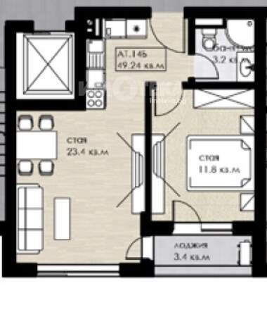 Vânzare - Apartament în Drujba-2,  Sofia