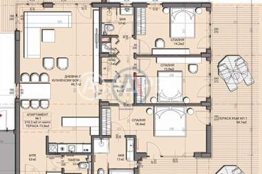 Satış - Apartman olarak Dragalevci,  Sofia