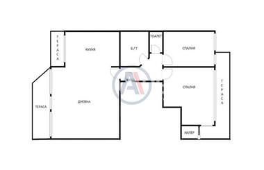 Vânzare - Apartament în Center,  Varna