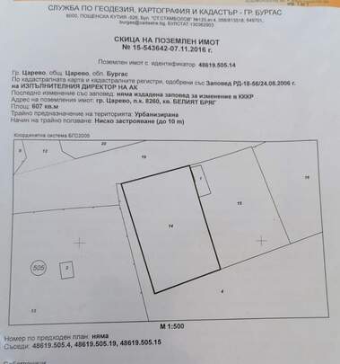 For sale - For Construction in Carevo,  Burgas