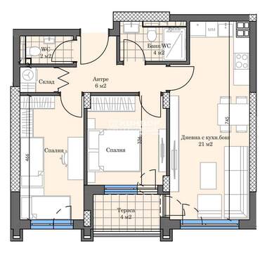 Verkauf - Wohnung in Karschiaka,  Plowdiw