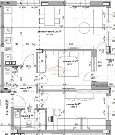 Satış - Apartman olarak Jeleznik-iztok,  Stara Zagora