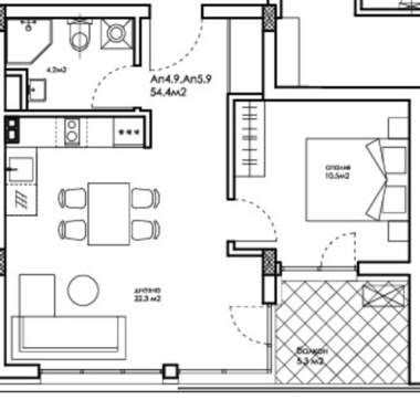 For sale - Apartment in Kaysieva gradina,  Varna