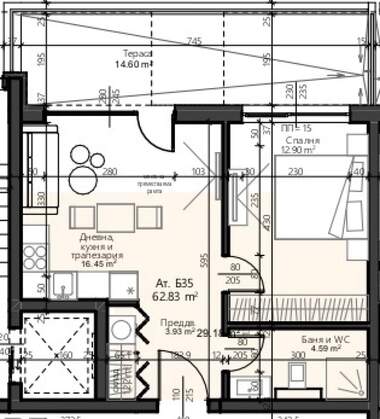 For sale - Apartment in Sarafovo,  Burgas