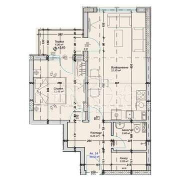 Satış - Apartman olarak Kaysieva gradina,  Varna