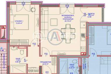 Satış - Apartman olarak Vinica,  Varna