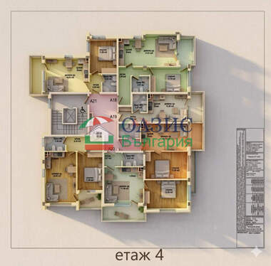 Verkauf - Wohnung in Rawda,  Burgas
