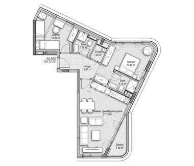 Satış - Apartman olarak Vitoşa,  Sofia