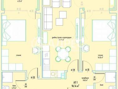 Satış - Apartman olarak Malinova Dolina,  Sofia