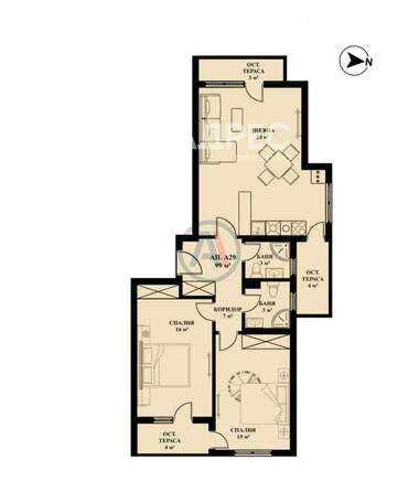 Verkauf - Wohnung in Lülin-5,  Sovia