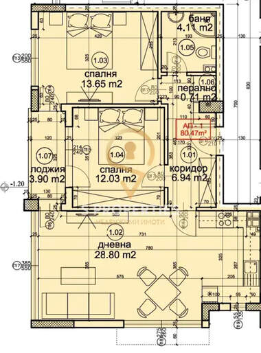 Vânzare - Apartament în Briz,  Varna