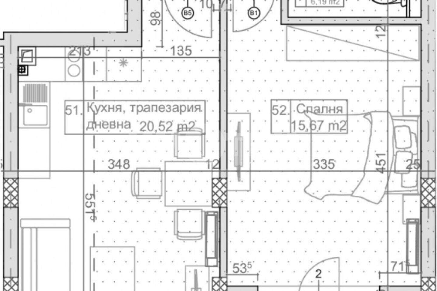 Δίδωμο Διαμέρισμα σε Μαναστιρσκι ριδ, Βαρνα – φωτογραφία 2