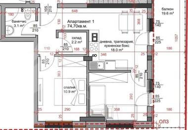 For sale - Apartment in Center,  Stara Zagora