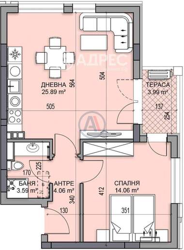 Vânzare - Apartament în Gagarin,  Plovdiv