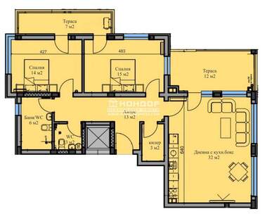 Vânzare - Apartament în Belomorski,  Plovdiv