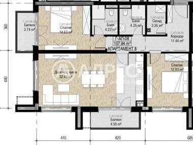 Vânzare - Apartament în Boiana,  Sofia
