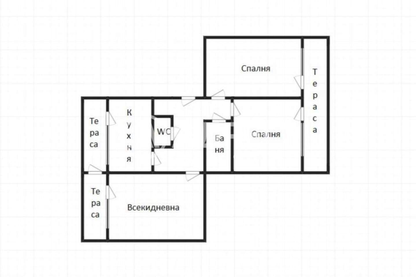 Dreizimmer Wohnung in Wazrazhdane, Burgas – Foto 3