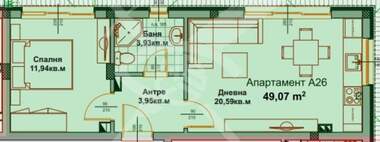 For sale - Apartment in Aytos,  Burgas
