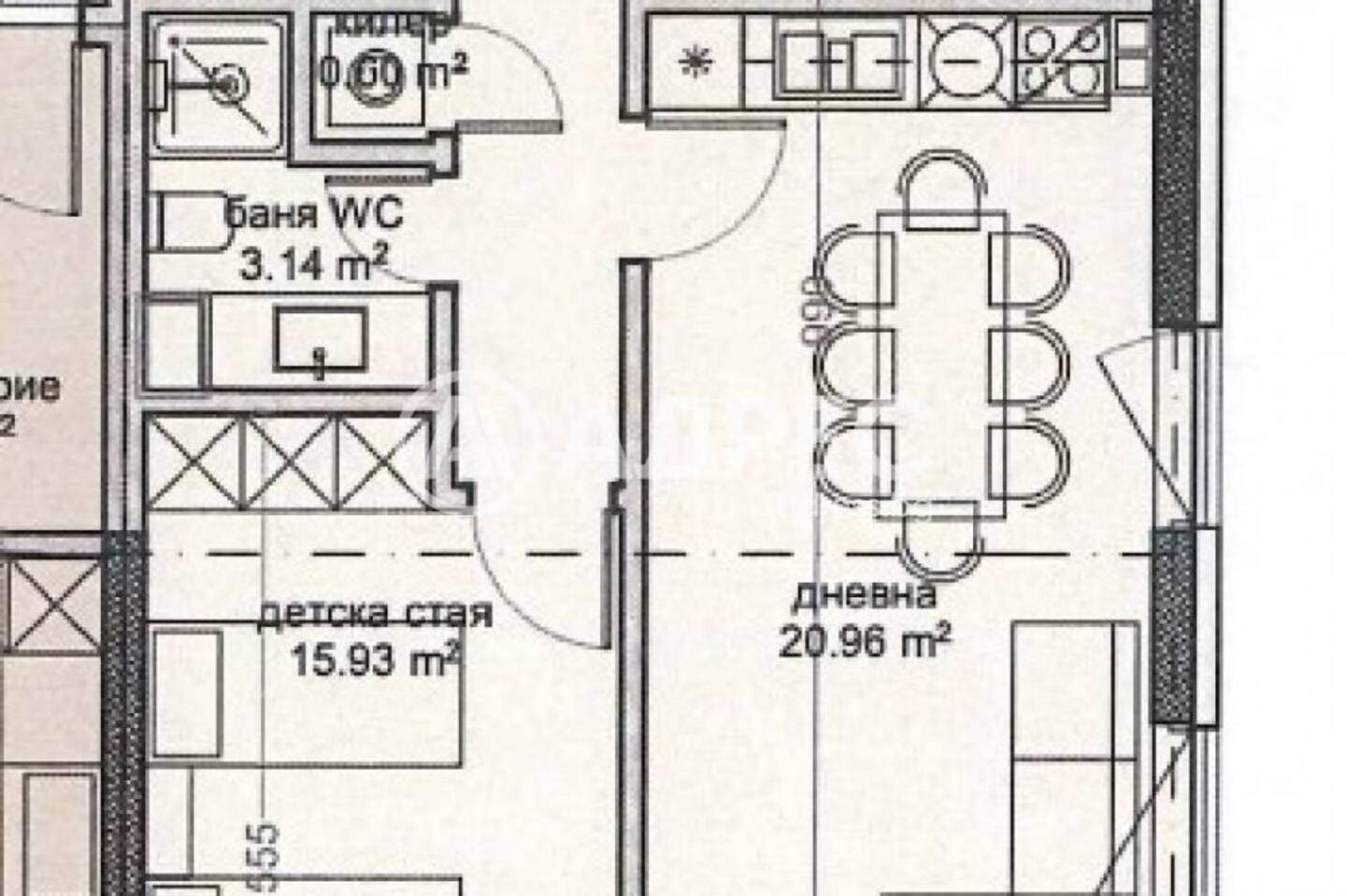 Dreizimmer Wohnung in Wladislawowo, Varna – Foto 2